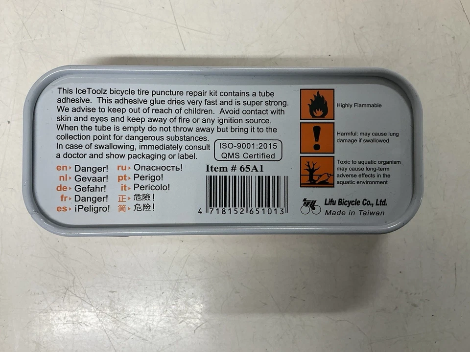 Ice Toolz Puncture Repair Kit Cycling Road Bike - Image 2 of 3