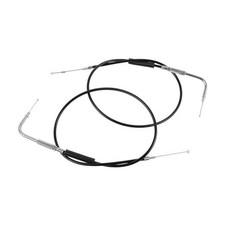 90cm Throttle Cable Wires Braided Throttle Idle Cable Kit Compatible with 35.4"