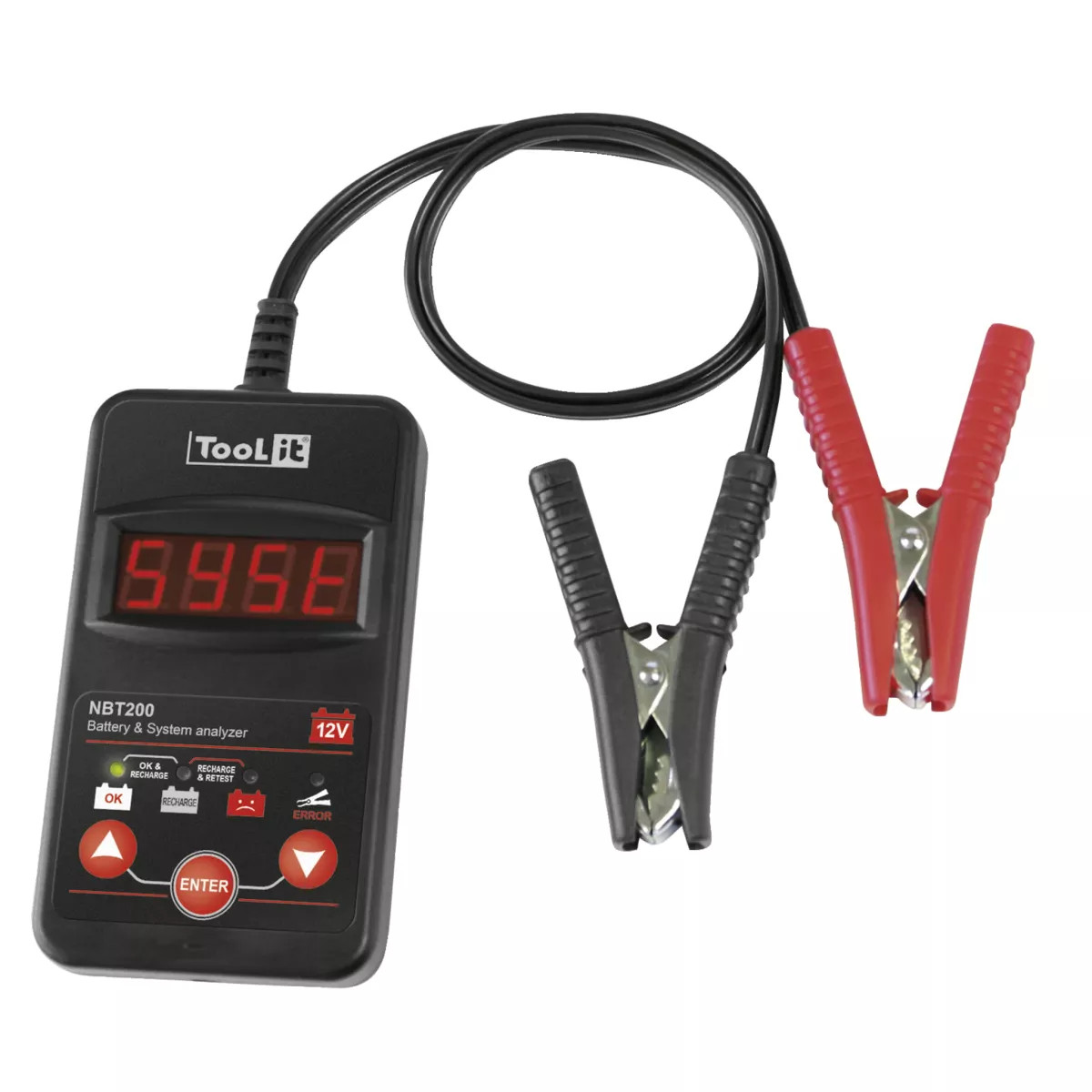 Testeur de batterie GYS NBT200 idéal avant l'hiver pour vérifier l'alternateur de la moto