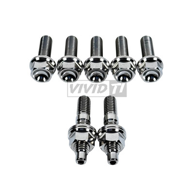 VividTi - Fits Honda Acura K SERIES - TITANIUM INTAKE MANIFOLD STUD / BOLT KIT