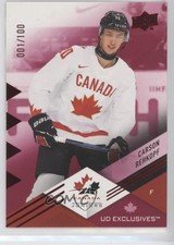 2024 Upper Deck Team Canada Juniors Exclusives /100 Carson Rehkopf #4 1tb6