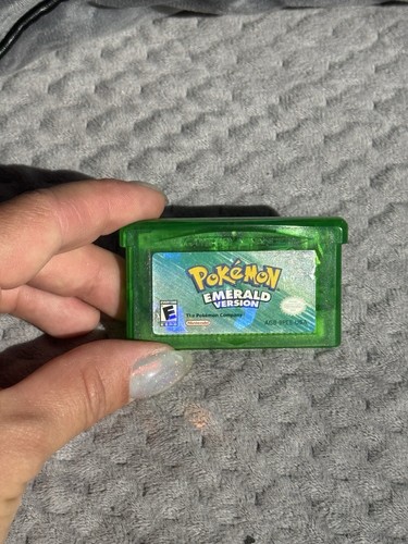 Pokémon Émeraude Sur GBA – Version PAL UK – Complet – état Correct