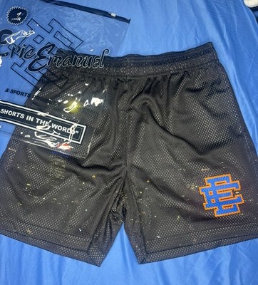 Eric Emanuel EE Empire State Building Shorts Knicks Color Way Size Large NYC