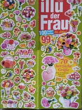 1 gr. Aufkleber-Bogen (Sticker)  aus Zeitschr...