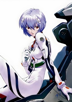 11x17 Neon Genesis Evangelion Poster Ayanami Rei Illustration