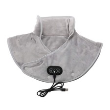 USB-Powered Heated Shoulder  Neck Wrap Grey