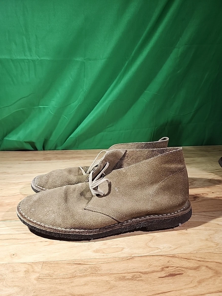 J.Crew Men’s Gray Taupe Suede Made in Italy Casual Classic Chukka Boots Size 11 Gray J.CREW Suede Boots for Men for Sale | Shop New & Used  main image 3