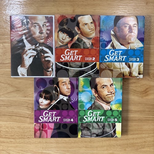 Get Smart - Complete Series Seasons 1-5 DVD Bundle Lot - 20 Discs - Region 1