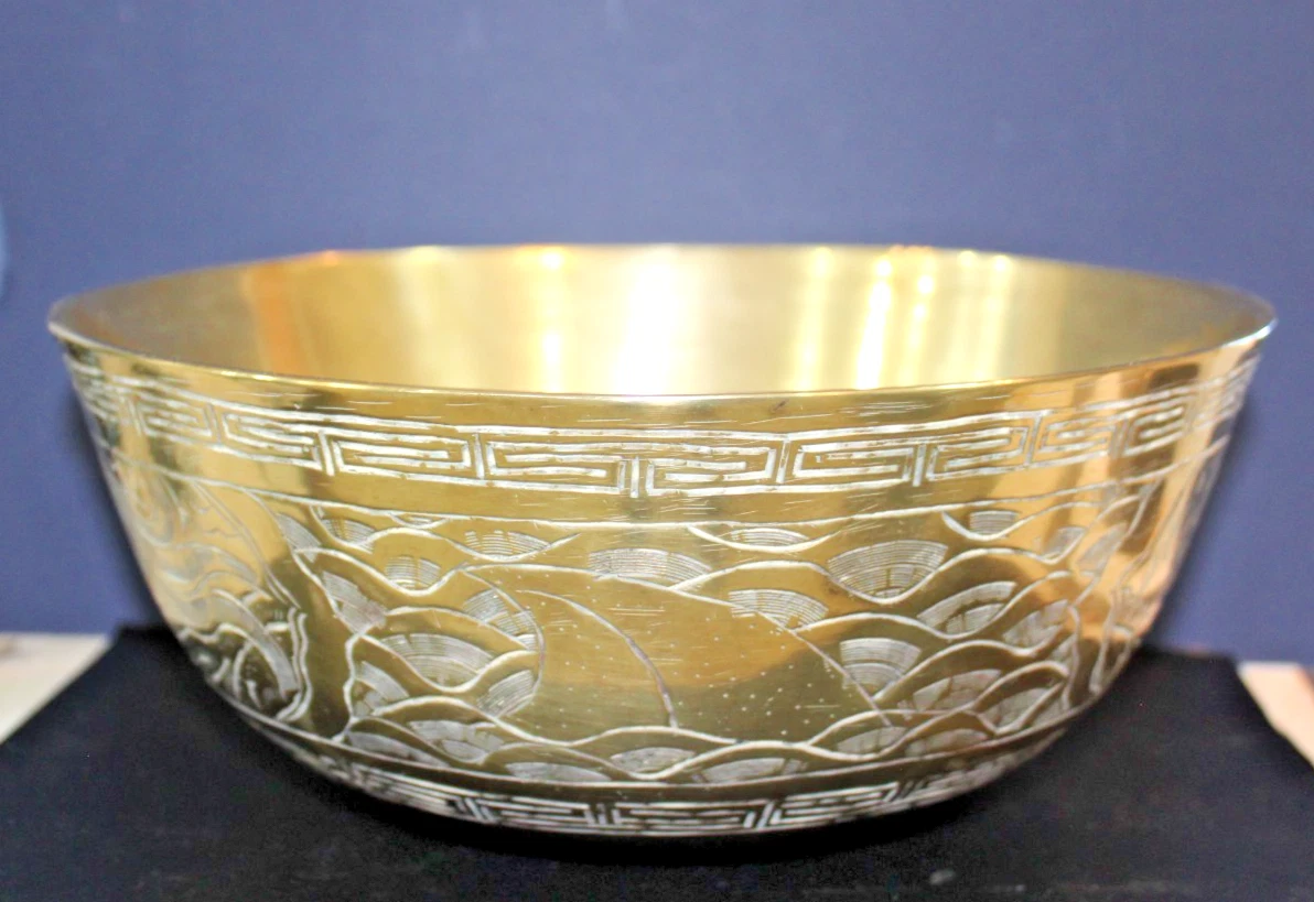 金色碗古董原创中式古饰品| eBay