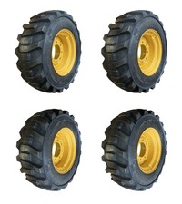 HD 12-16.5 Galaxy XD2010 Skid Steer Tires/Rims for John Deere & more-12X16.5