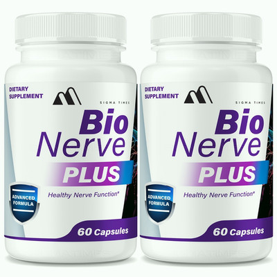 Bio Nerve Plus, Premium BioNerve + Nerve Support Formula - 2 Pack