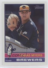2025 Topps Heritage Chrome Tobias Myers #137 qf6