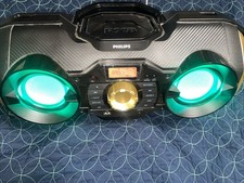 Philips PX8 Boombox Bluetooth Speaker Portable Wireless Radio USB AUX CD Works