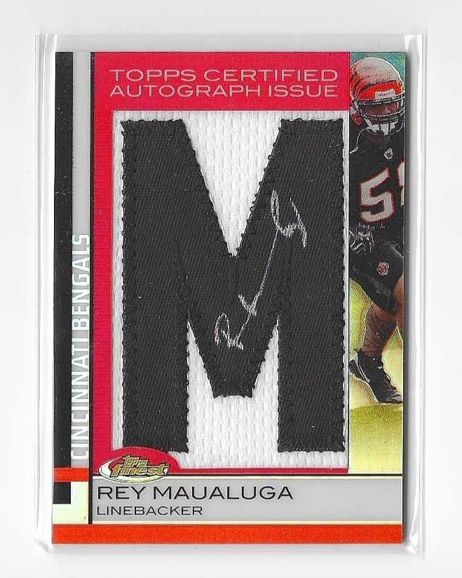 Rey Maualuga #119 Football Cards 2009 Topps Finest trading card — raw and PSA graded price guide