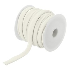 Piping Cord Trim 20 Yards 1/2 Inch Piping Tape for Sewing DIY, Rice White