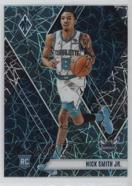 2023-24 Panini Phoenix Rookies Teal Lazer Nick Smith Jr #255 Rookie RC fm0