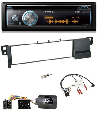 Pioneer Steering Wheel DAB USB CD Bluetooth Car Stereo for BMW 3 Series E46 (98-07)
