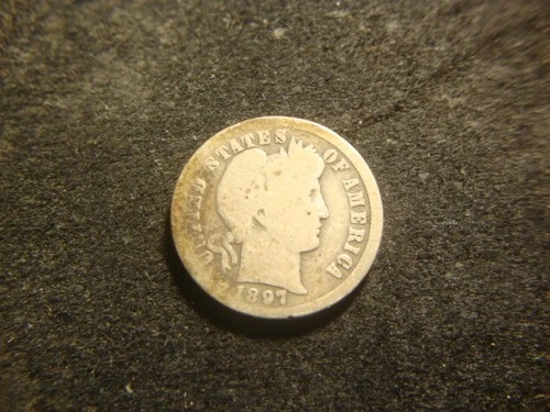 1897-O G VG Full Date Barber Liberty Dime Bold Reverse BFX