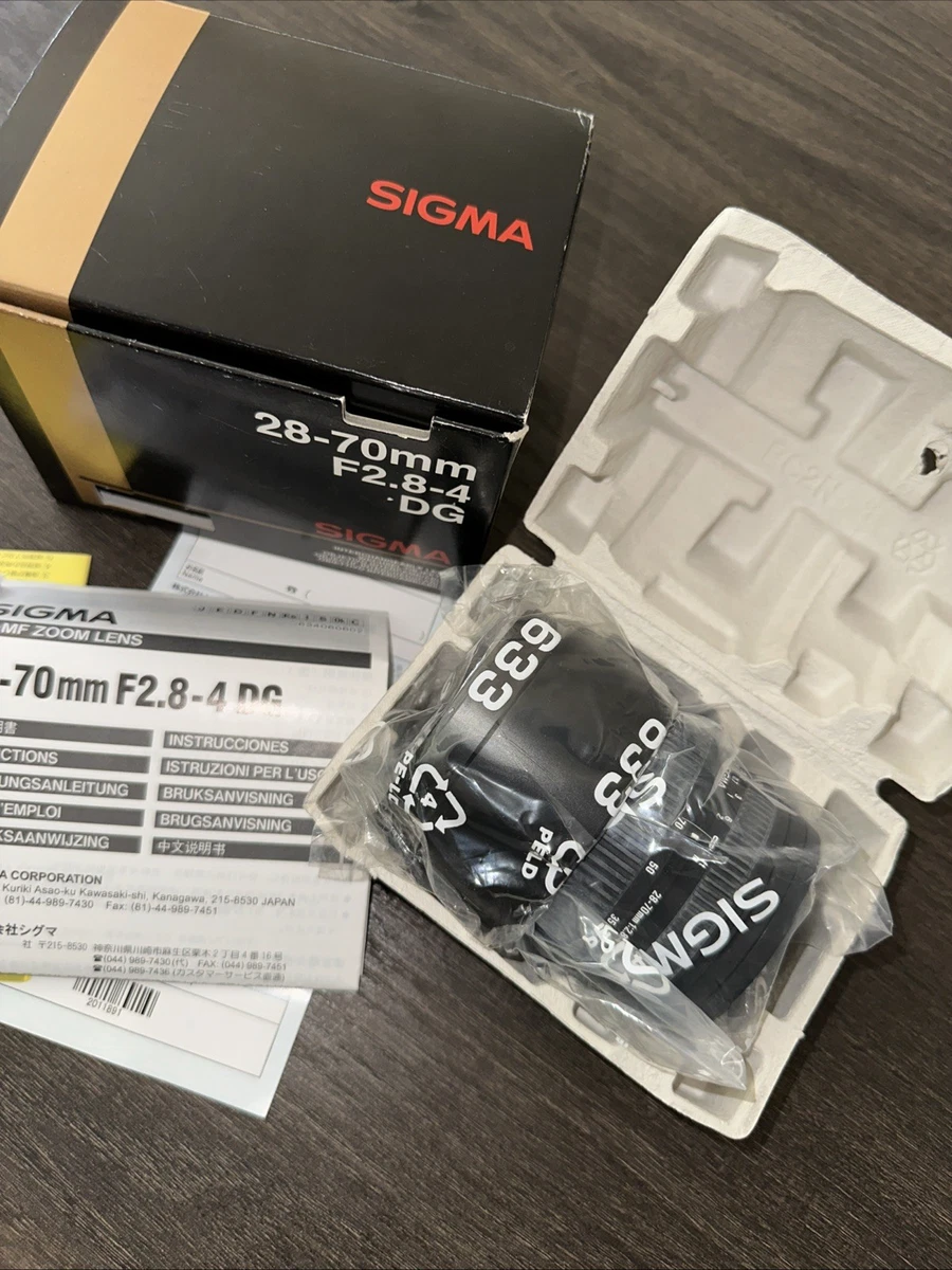 Sigma Camera Lenses for Nikon 28-70mm Focal for sale | eBay