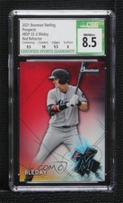 2021 Bowman Sterling Prospects Red Refractor 1/5 JJ Bleday #BSP-33 CSG 8.5 0c6