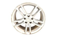12-15 Tesla Model S "19x8" Alloy Wheel Rim W / 10 Spoke Silver 6007214-00-D OEM