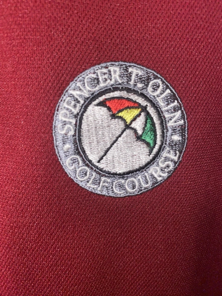 Camisa Polo Nike Golf Fit Dry Spencer T Olin Campo de Golf Dorada Para Hombre Talla Grande” Foto 4 de 4