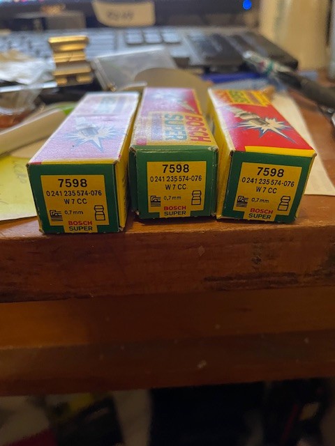 7598 W7CC Spark Plug 3 Pak