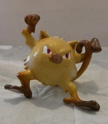 Vintage Pokemon Tomy Mankey Pocket Monsters Mini 2'' Nintendo