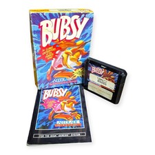 Bubsy Claws Encounters of the Furred Kind Sega Genesis CIB Accolade 1993 16-Bit