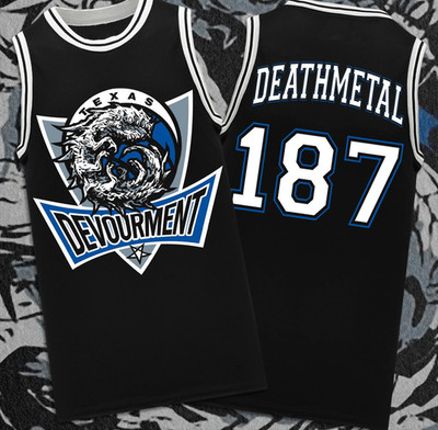 DEVOURMENT band basketball jersey All sizes XZ1311