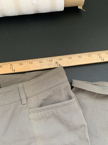 CAMBIO Renira Stoff Stretch Business Sz 6 Straight Brown Chino W28 L27 - Picture 4 of 14