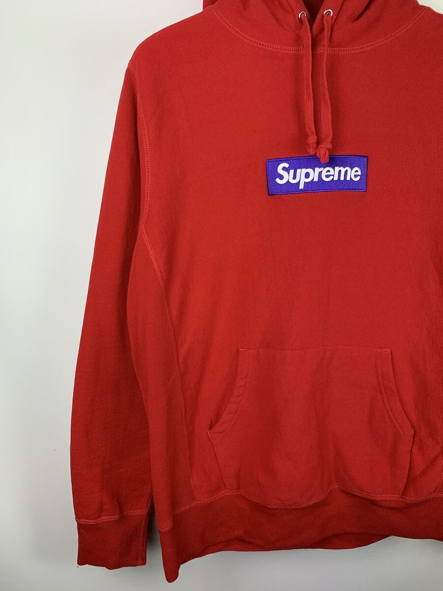 Supreme Box Logo Heavy Cotton hoodie size L red | eBay Supreme Box Logo Heavy Cotton hoodie size L red | eBay