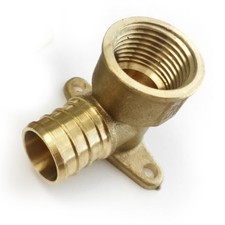 EFIELD 5 PC 3/4" PEX -1/2" FEMALE NPT THREADED DROP EAR ELBOW CRIMP FITTINGS
