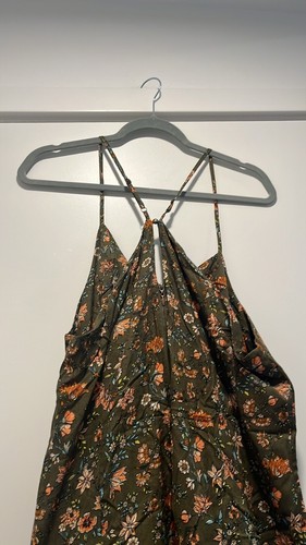 Xhilaration Women’s Multicolor Floral Print Sleeveless V-Neck Dress Sz XXL - Picture 6 of 11