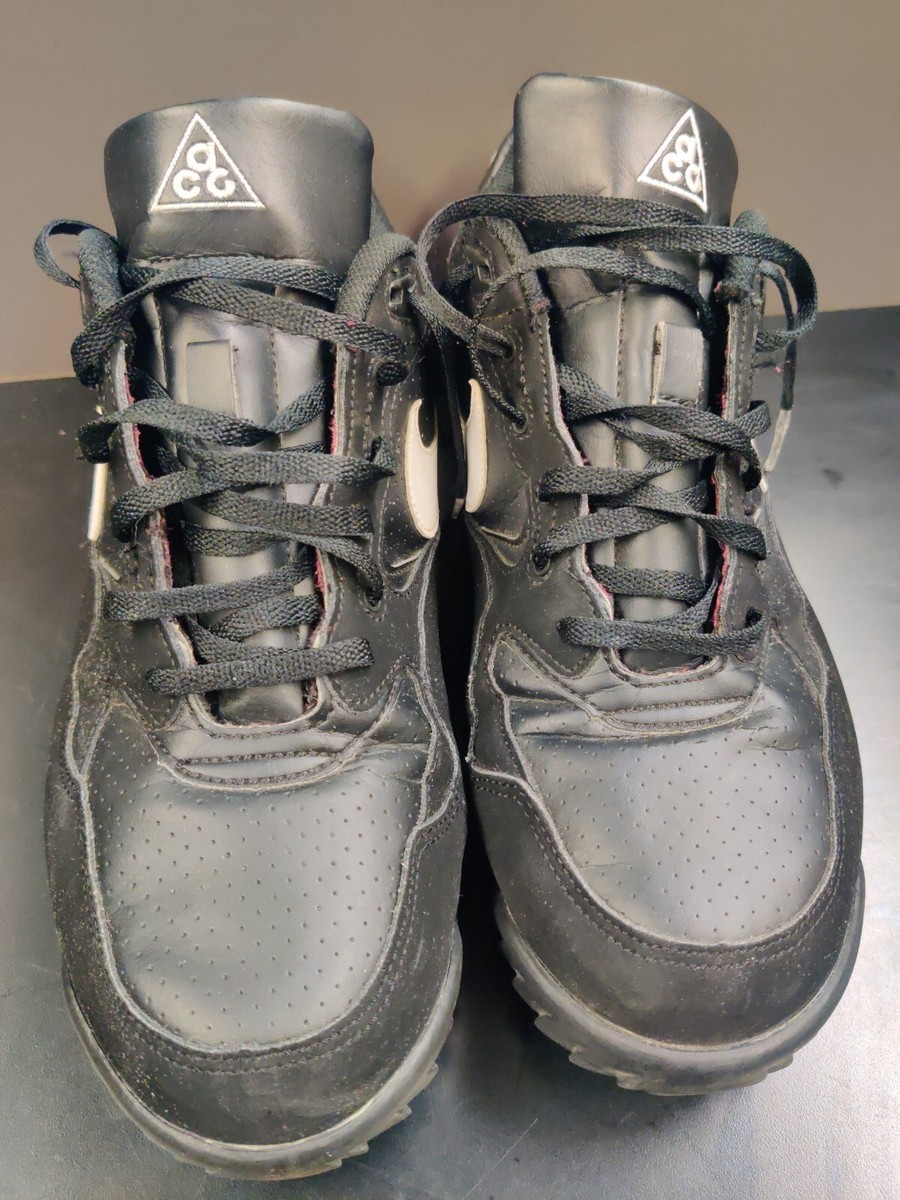 Nike Air Wildwood ACG Shoes Black White Mens Size 9.5 322620 Nike Air Wildwood ACG Shoes Black White Mens Size 9.5 322620
