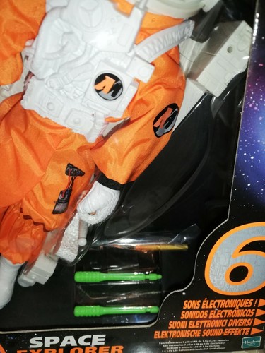 ACTION MAN SNODABLE FIGURES SPACE EXPLORER ELECTRONIC SOUND MISB 90's rare - Picture 3 of 10