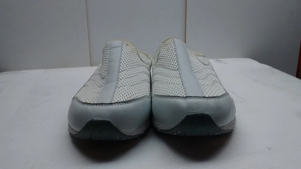 Sandalias para mujer Easy Spirit TRAVELTIME 10M 42.5 de cuero blanco sin cordones Foto 2 de 4