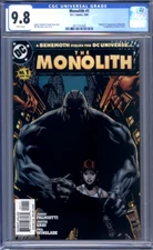 Monolith #1 CGC 9.8 DC Comics 2004 Origin & 1st Appearance of Monolith and Alice