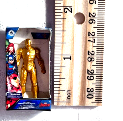 ZURU Disney Mini Brands GOLD IRON MAN Figure Advent Calendar EXCLUSIVE OOP  | eBay