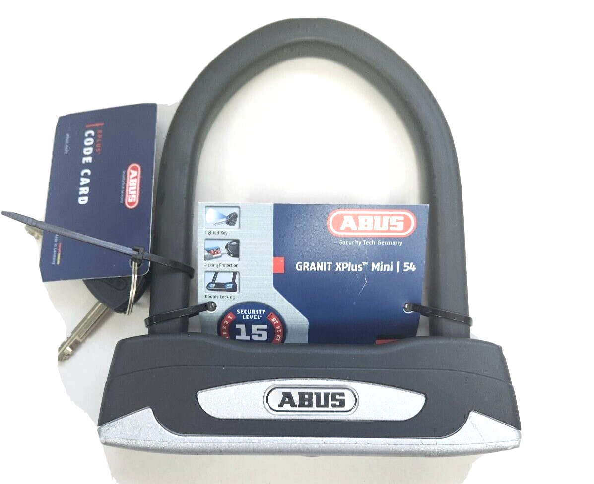 Abus Locks ABUS Granit X-Plus U-Mini 54 Review Abus U Lock
