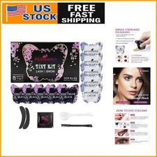 Salon-Grade Semi-Permanent Eyelash & Eyebrow Coloring Kit – DIY Beauty Made Easy