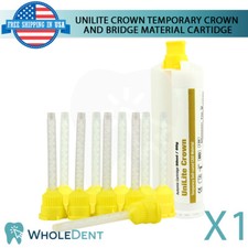 Temporary Crown And Bridge Material Cartridge Dental Restoration Shades 50ml