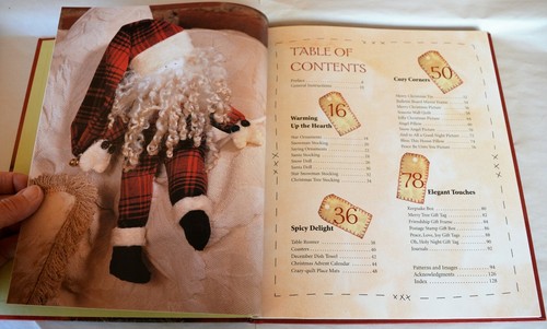 Hardcover Book Quilted Projects for a Country Christmas by Connie Duran - Picture 5 of 12