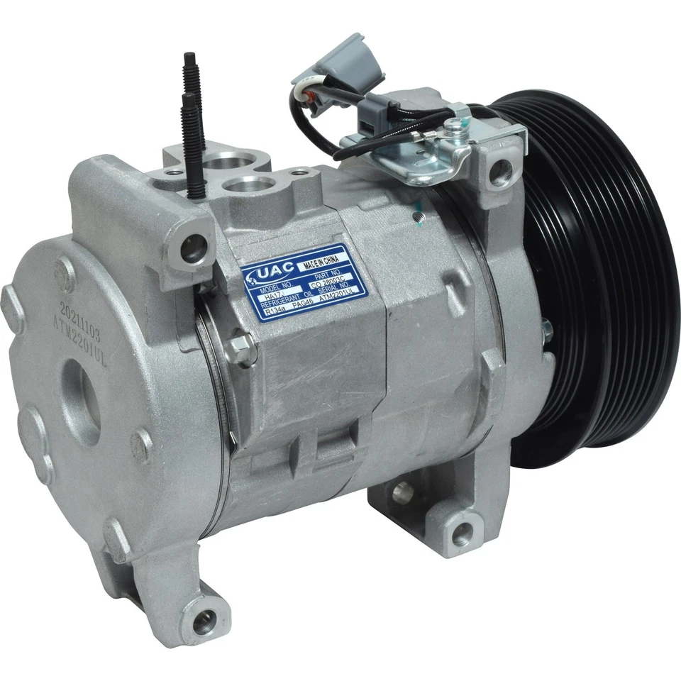 Компрессор кондиционера UAC для 2003-2007 Honda Accord - Изображение 2 из 2