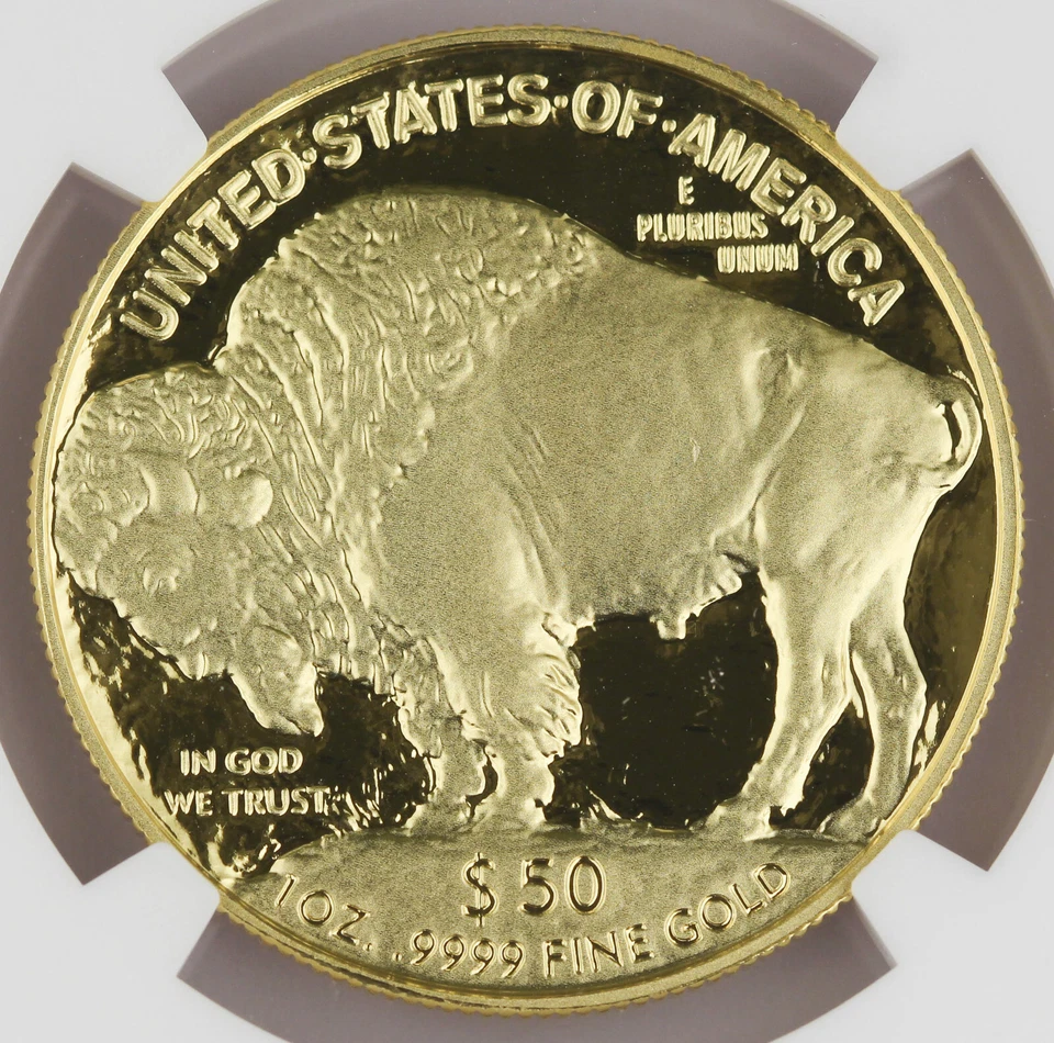 2006 W $50 American Buffalo 1 Oz 9999 Gold Proof Coin NGC PF70 PR70 Ultra Cameo - Image 4 of 4