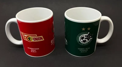 1. FC Union Berlin - Maccabi Haifa FC Tasse Kaffetasse Kaffebecher #055