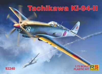 Tachikawa Ki-87-ii (3 Decal V. For Japan) 1:72 Plastic Model Kit RS MODELS