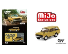 Mini GT 1:64 Land Rover Range Rover 1971 Bahama Gold MGT00495-1I