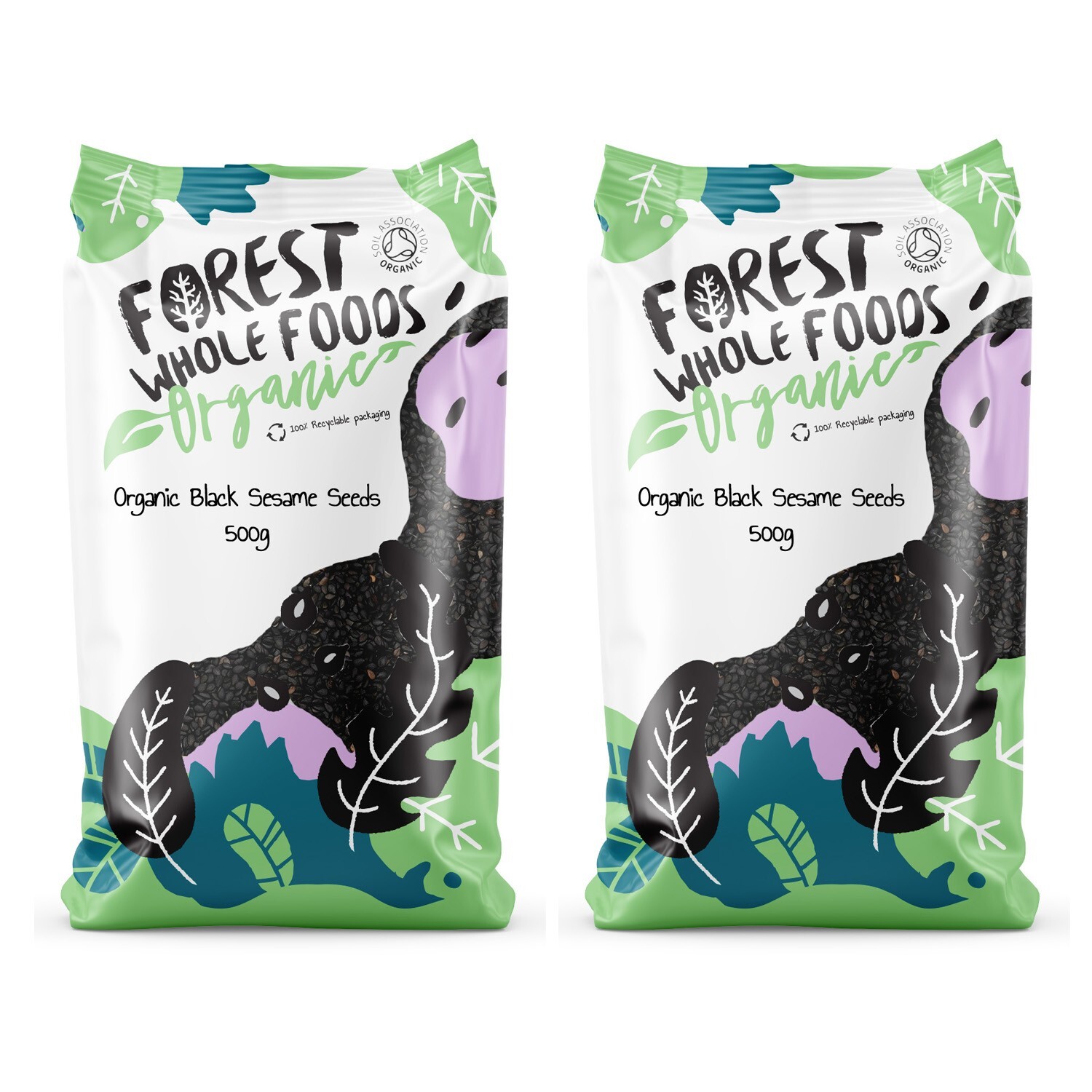 Organic Black Sesame Seeds 1kg - Forest Whole Foods