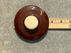 Vintage USA Marked Two Toned Glazed Pottery Bean Pot with Lid Single Handle — photo 8